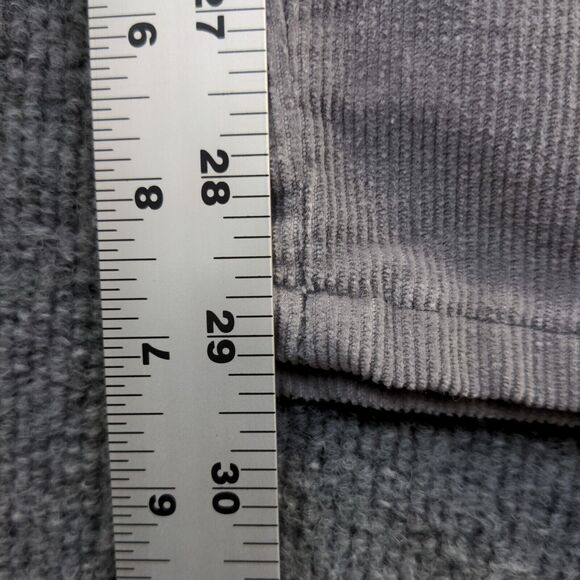 Branders Men's Corduroy Pants Gray 34x30 Cotton Blend 5-Pocket - Picture 13 of 13